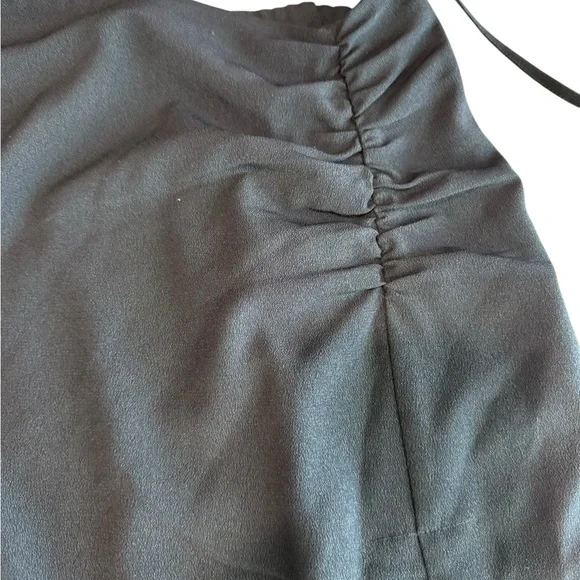 Cinched Tie-Waist Midi Skirt - Picture 4 of 5